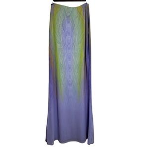 NWT AFRM Maxi Skirt Multicolor Size Extra Small